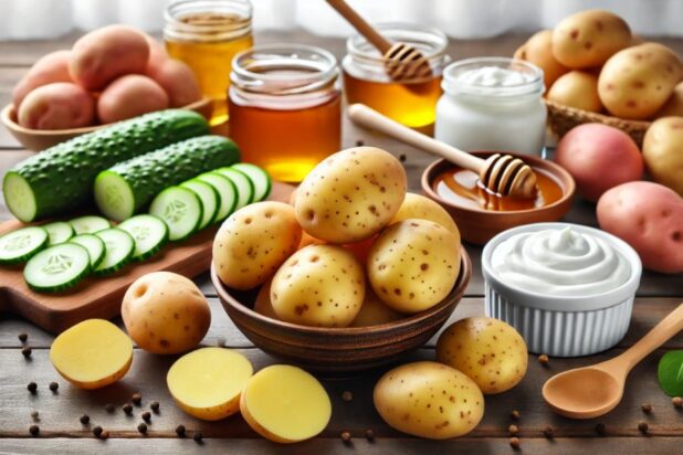 Kartoffeln gegen Hautprobleme